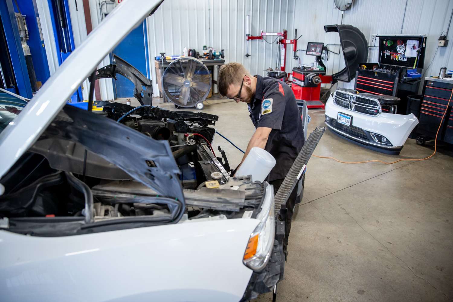 ase certified duggans auto shop cover